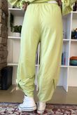 Lagen Shelby Sweatshirt Barrel Pant Soft Lime /5